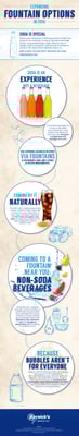 Celebrating Soda via Fountain Options: An Infographic