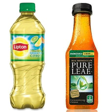 lipton and pure leaf tea