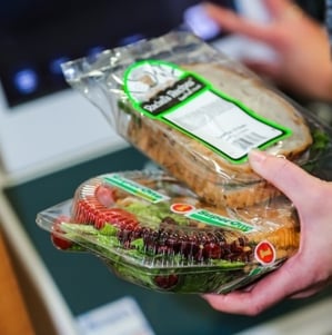 Healthy Vending Choices - Salad and sandwich